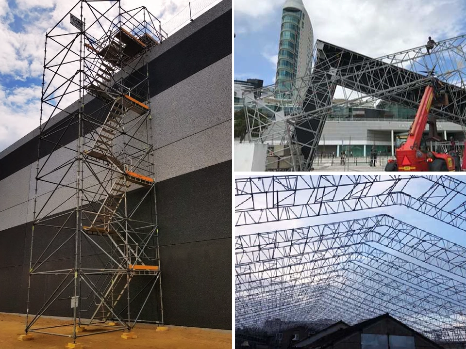 Outros serviços como estruturas provisórias - Género Inédito