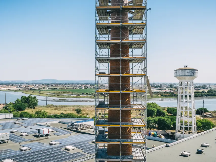 Reabilitação da Chaminé do Montijo  | Género Inédito