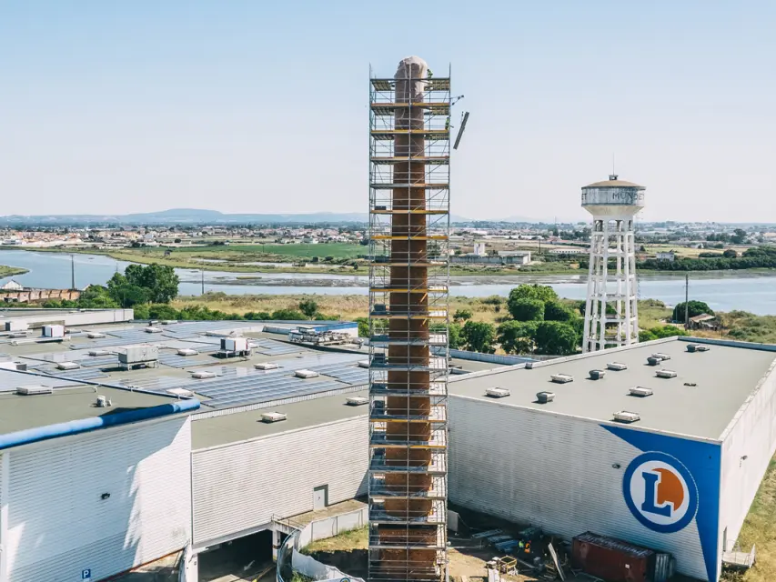 Reabilitação da Chaminé do Montijo  | Género Inédito