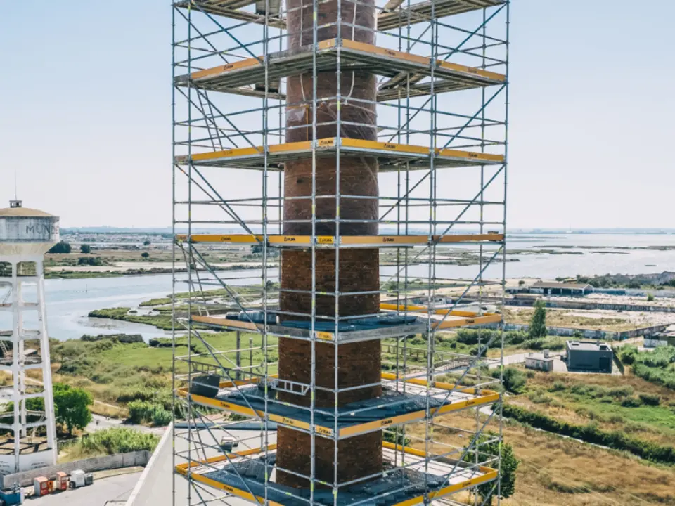 Reabilitação da Chaminé do Montijo  | Género Inédito