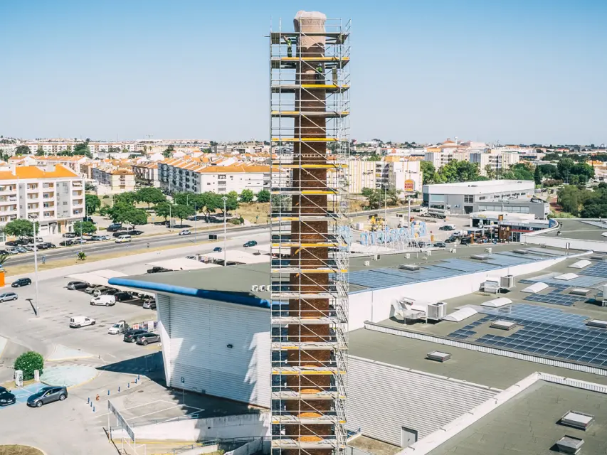 Reabilitação da Chaminé do Montijo  | Género Inédito