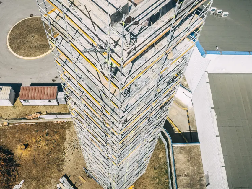 Reabilitação da Chaminé do Montijo  | Género Inédito